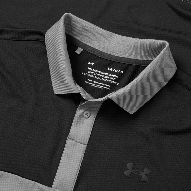 Under Armour Performance 3.0 Colour Block Golf Polo Shirt