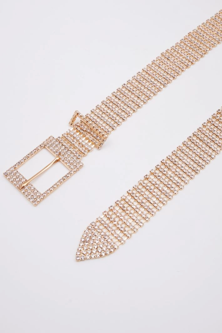 Rhinestone belt - GOLD