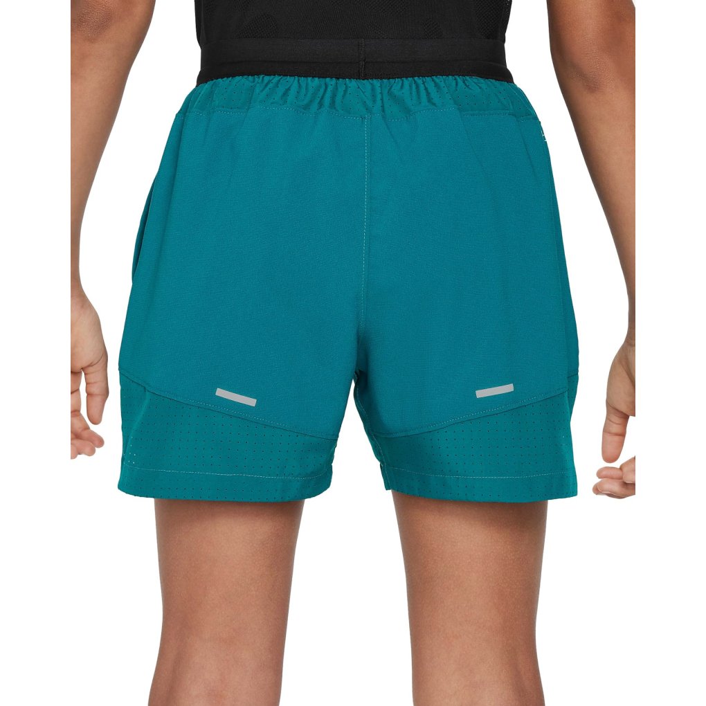Nike Multi Tech EasyOn Dri-FIT Training Shorts Kids - geode teal/black FB1294-381