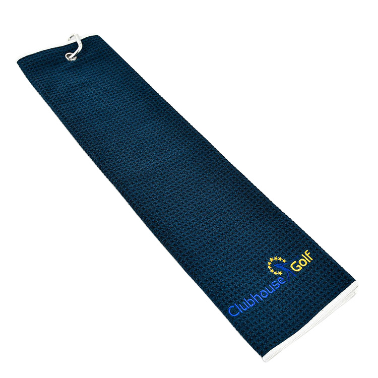 Clubhouse Golf Pro-Tech Microfibre Waffle Golf Towel