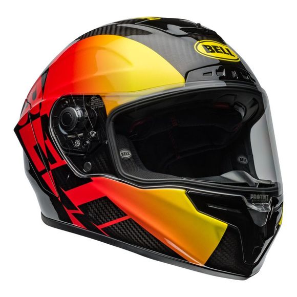 Bell RACE STAR DLX FLEX full face helmet - OFFSET - Black / RedRef: EL0697