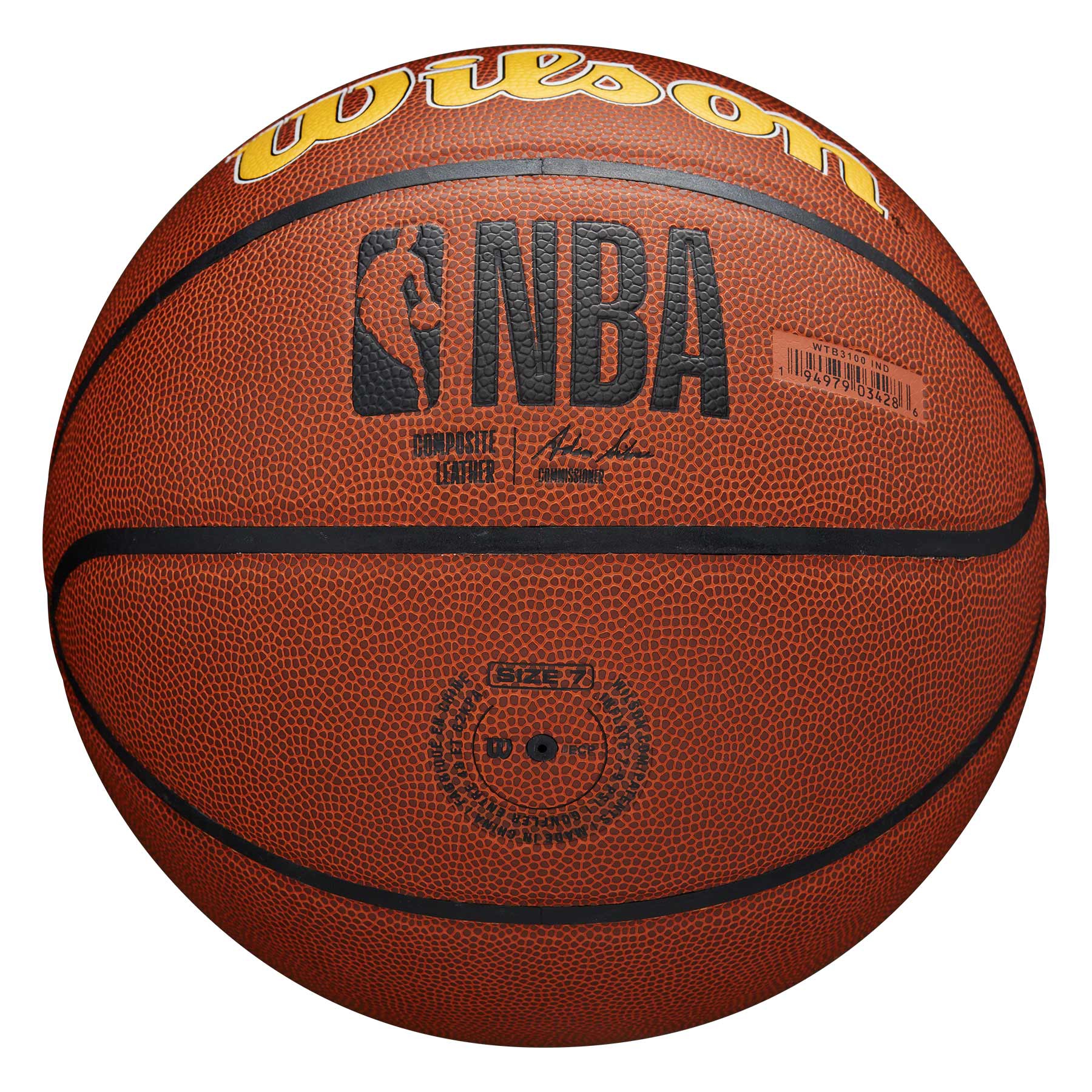 Indiana Pacers Wilson Team Alliance Basketball (Size 7)