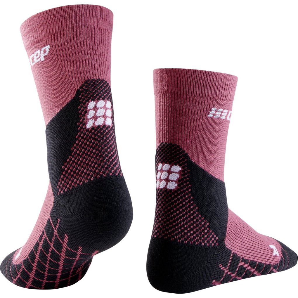 CEP Hiking Light Merino Mid Cut Compression Socks V3 Women - berry