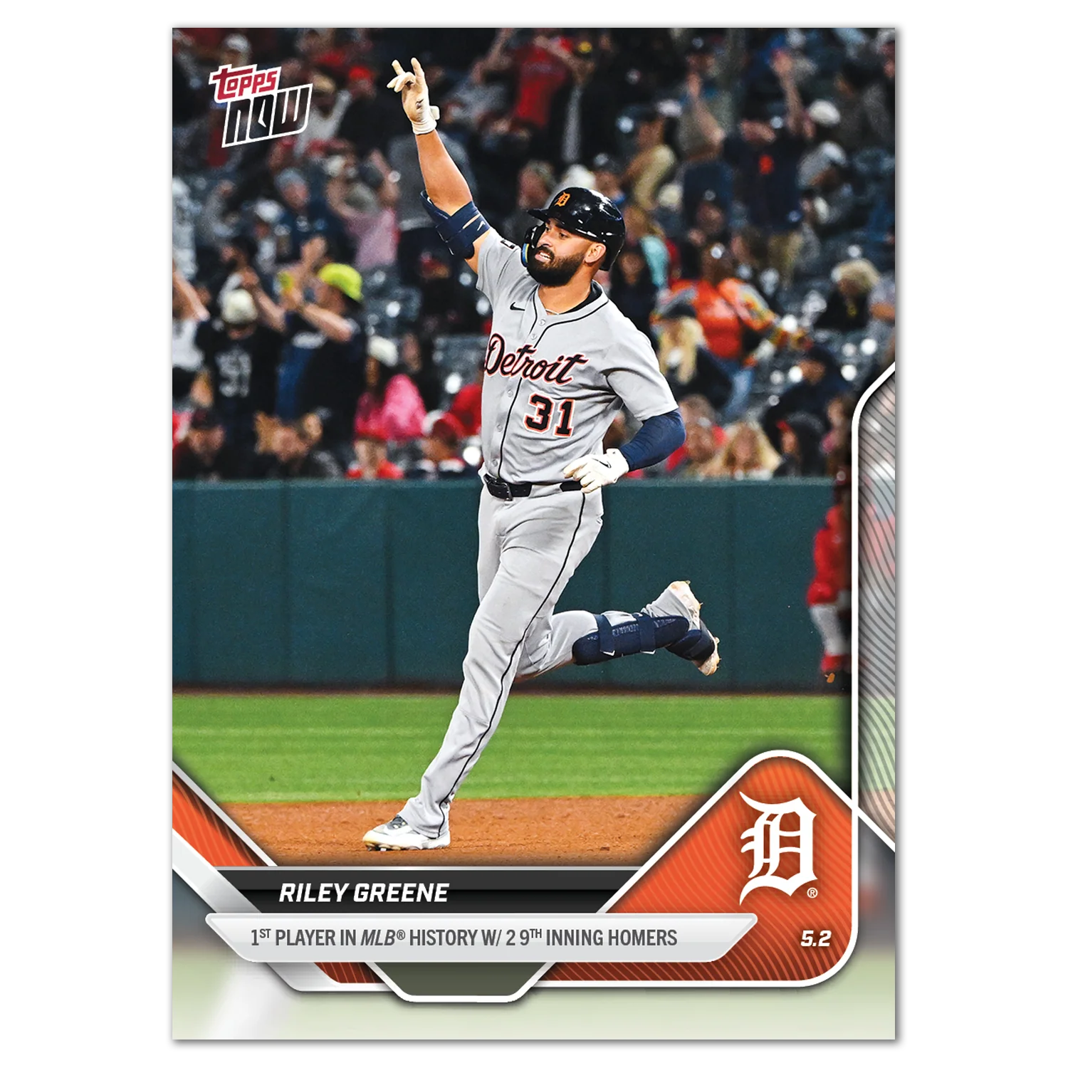 Riley Greene - 2025 MLB Topps NOW® - Card 132