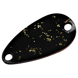 FTM Trout Spoon Bee (Black\/Pink, Black UV)