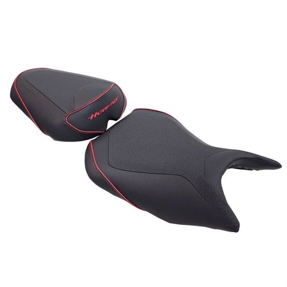Bagster ready luxe comfort saddle - black / redHONDA 500 CB 500 HORNET - 2024 - 2025Ref: BG1059 / 5387Z30