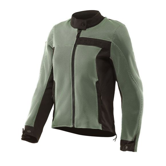 Blouson Moto Dainese LISBONA AIR WOMEN - Vert / NoirRef : DN2256