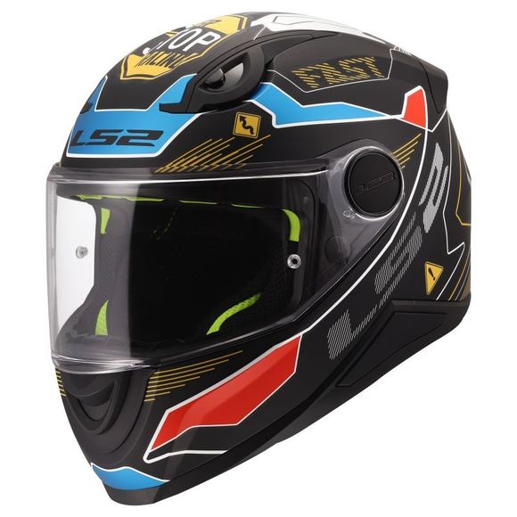 LS2 FF812 Full Face Helmet - KID ZERO - Gray / RedRef: LS1256