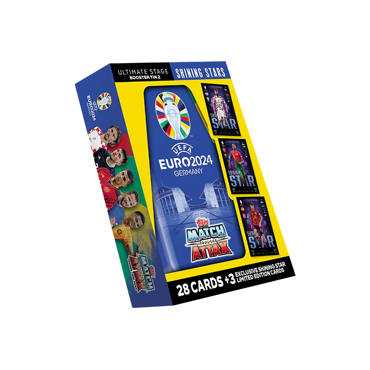 Official EURO 2024 Match Attax - Booster Tin - Shining Stars
