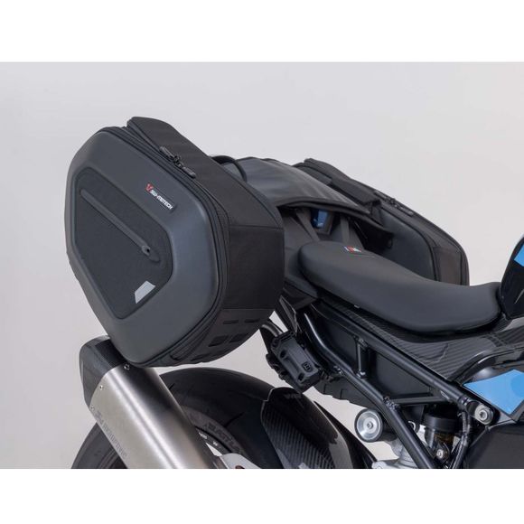 SW-MOTECH PRO BLAZE H SADDLEBAGS WITH MOUNT (2 x 20 liters) - BlackRef: Swm0617 / Bc.Hta.07.740.36002