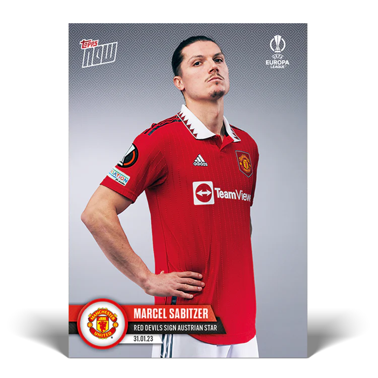 Topps UK - Red Devils sign Austrian star - EL TOPPS NOW® Card #23