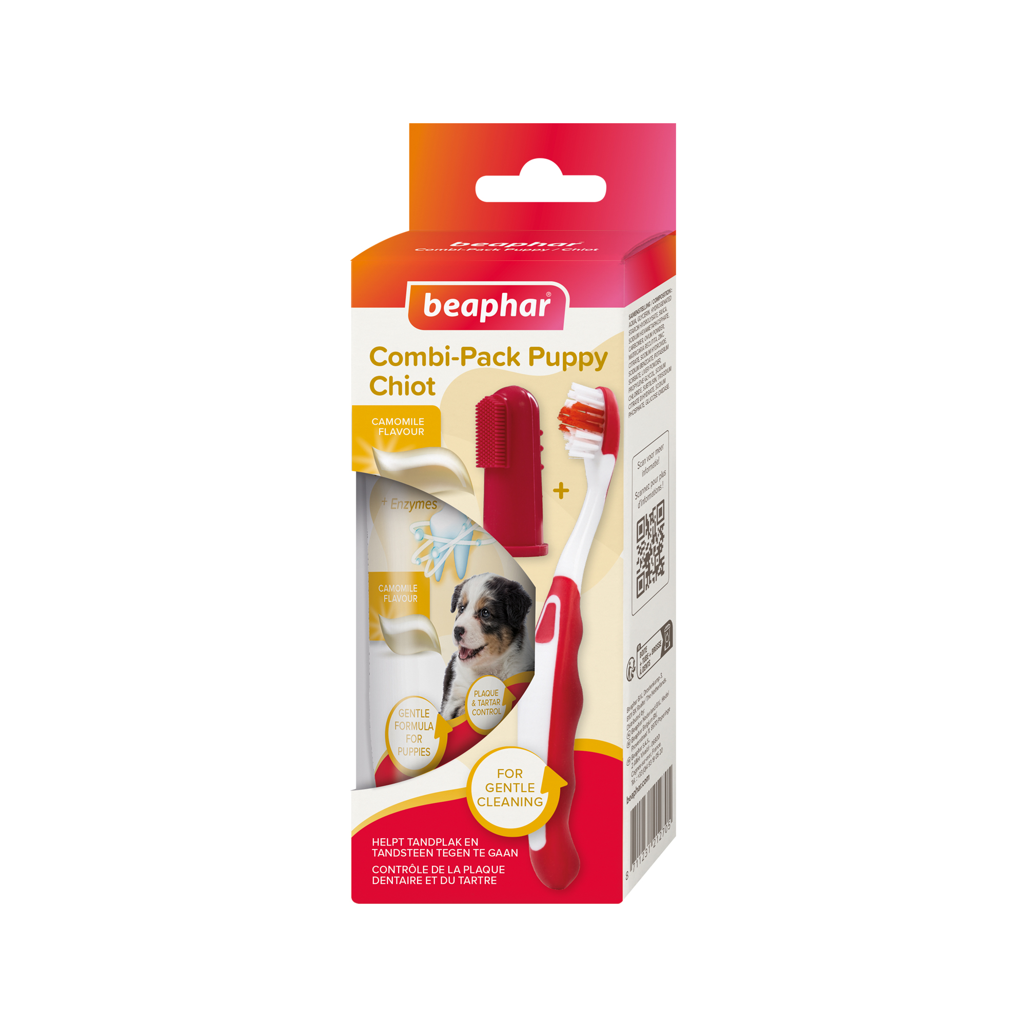 Beaphar Combi-pack Toothpaste & Toothbrush - Puppy