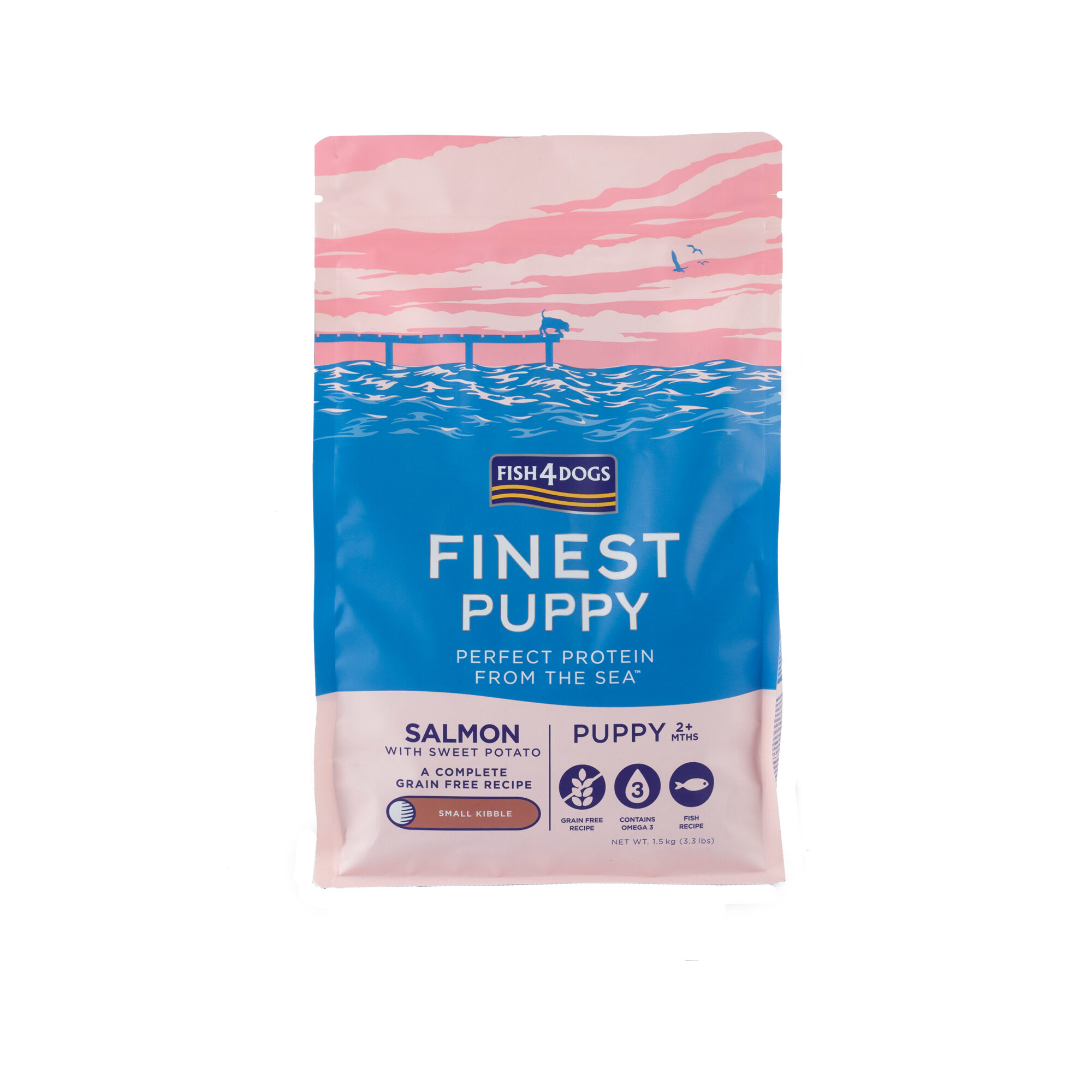 Finest Puppy Salmon with Sweet Potato - Large Kibble - 6 kg