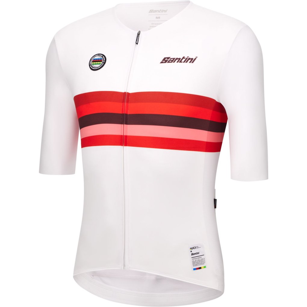 Santini UCI World Champion Jersey Men RE97175CUCIJAP - Japan