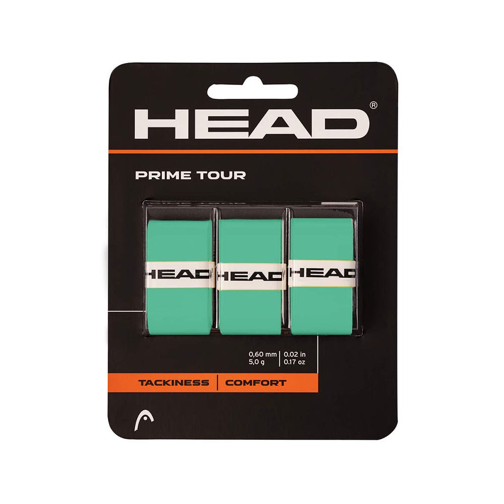 BLISTER 3 PCS. OVERGRIP HEAD PRIME TOUR GREEN