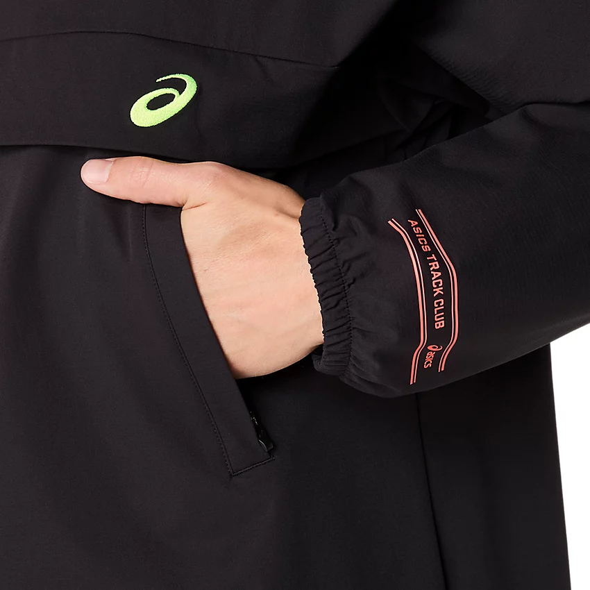 ASICS TRACK CLUB RELAXED PULLOVER JACKET