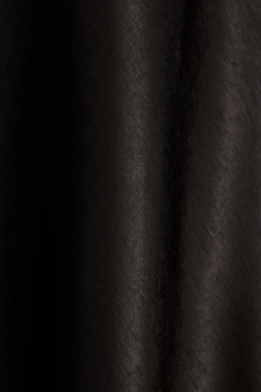 Natalia Black Strapless Satin Maxi Dress