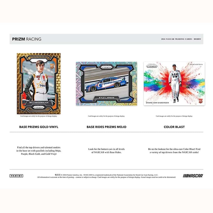 2024 Panini Prizm NASCAR Racing Hobby Box