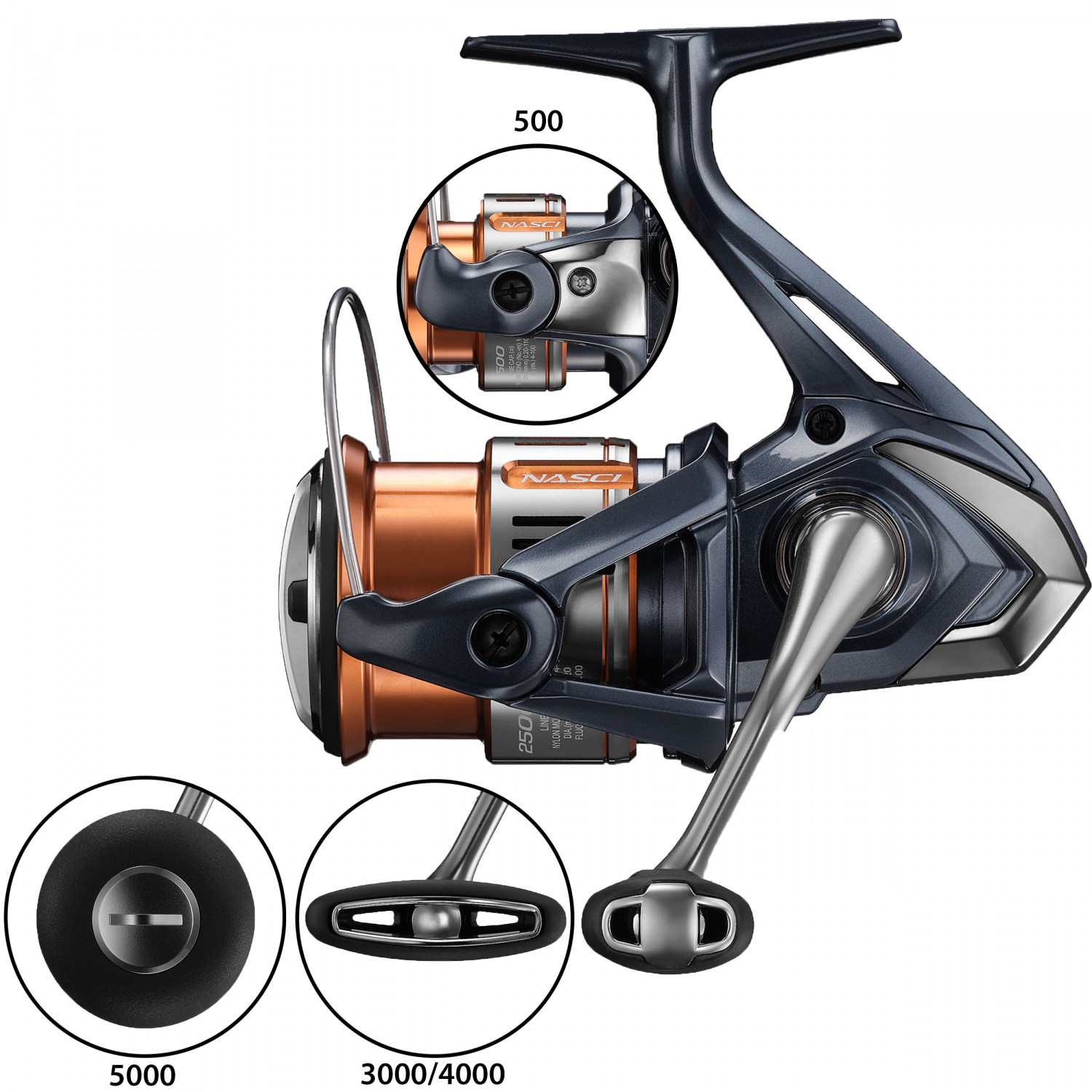 Shimano Spinning Reel Nasci FD