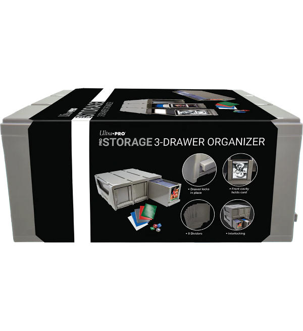 Ultra Pro PRO-Storage: 3-Drawer Organizer