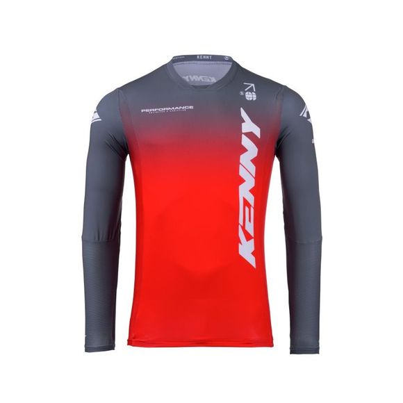 Kenny Performance cross Jersey - Gradient 2025 - Black / RedRef: KE2342