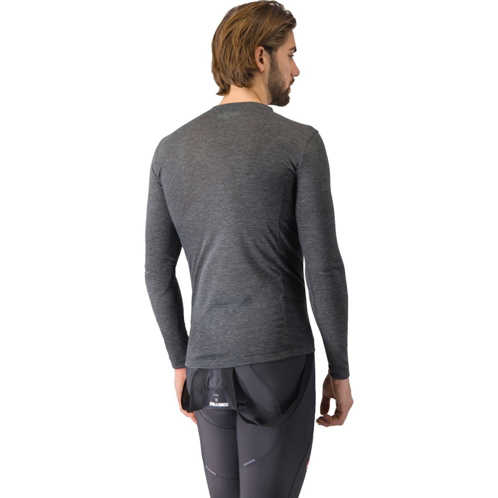 Castelli Medio Base Layer LS Men - melange grey 006