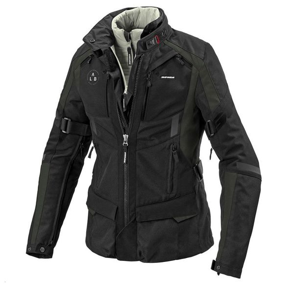 Motorcycle Jacket Spidi 4Season Evo Lady - Green / BlackRef: SPI0566