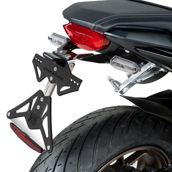 Barracuda Black License Plate Holder - BlackRef : BAR0339 / HN6104-2-21