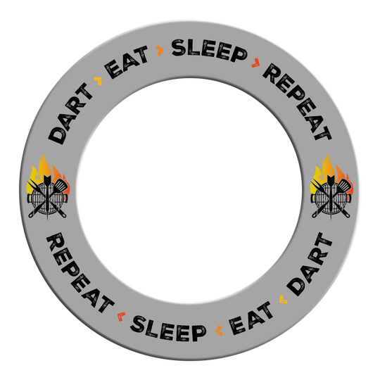 McDart Dartboard Surround - Dart Eat Sleep Repeat