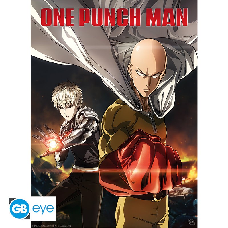ONE PUNCH MAN Set 2 Chibi Posters Saitama & Genos