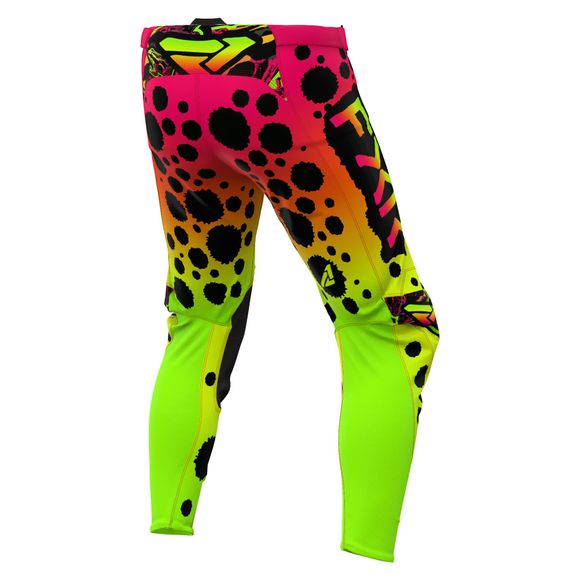 FXR YOUTH PODIUM 24 cross pants - Pink / YellowRef: FXR0525