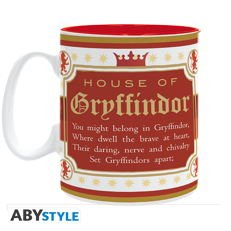 HARRY POTTER Mug Gryffindor House Big size