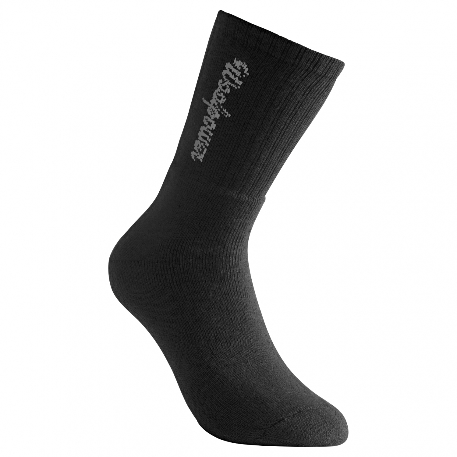 Woolpower Socks 400 Unisex, with logo (Black)