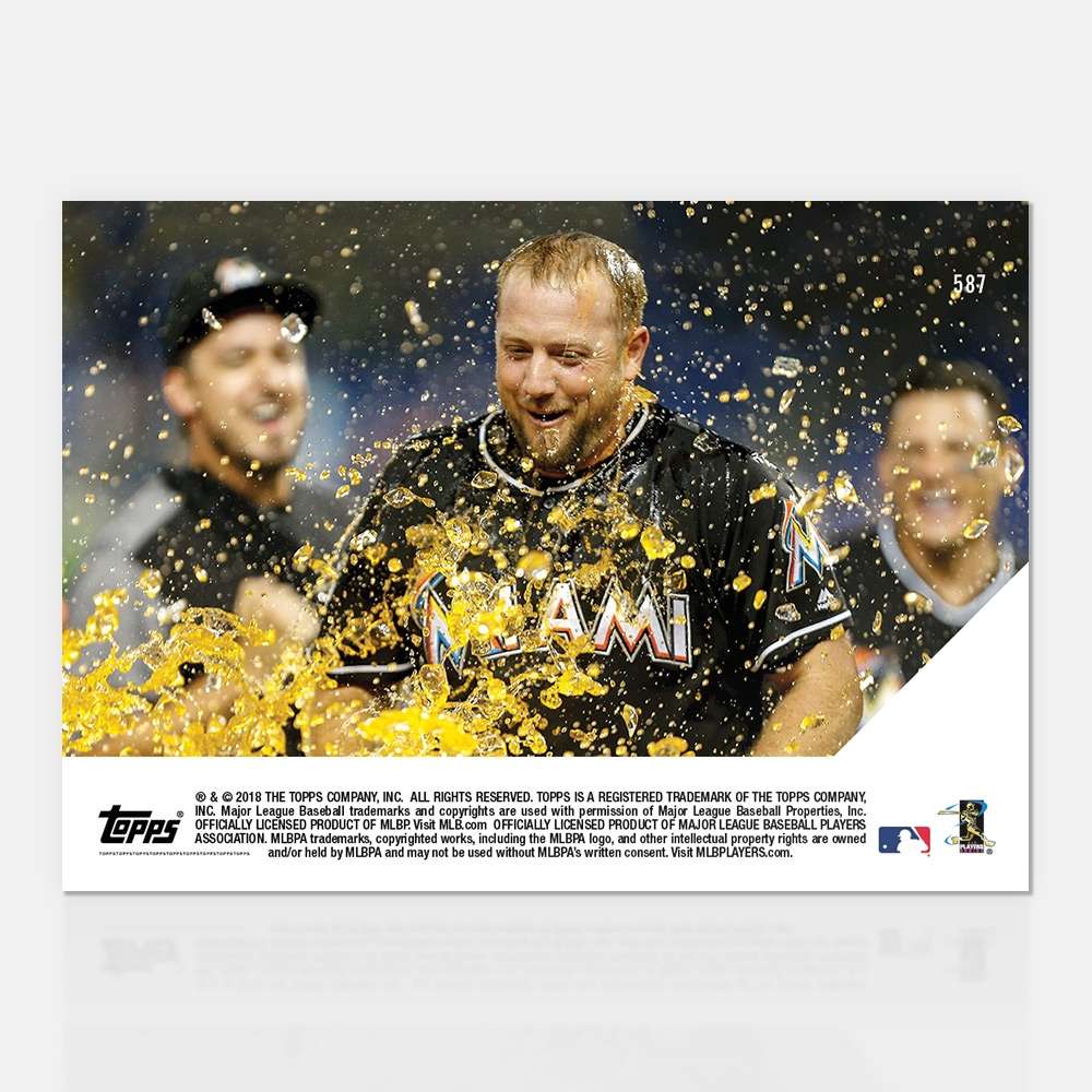 Brian Holaday - 08/11/2018 TOPPS NOW® Card 587 - Print Run: 149