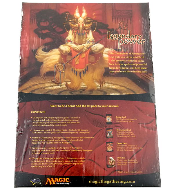 Magic Champions of Kamigawa Fat Pack Set 1 of 3 - English Sealed