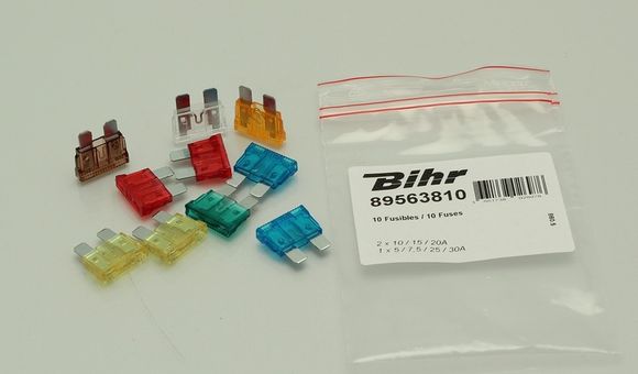 Bihr fuse 10 pcs universalRef: Bi01750A / 1079845