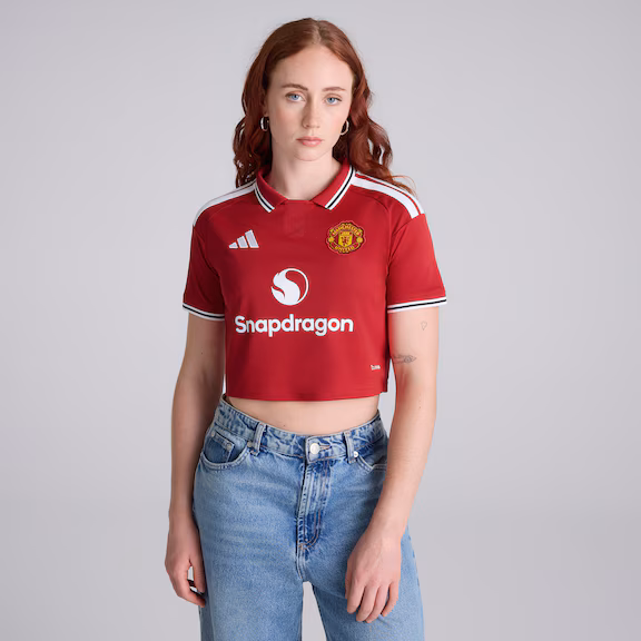 Manchester United Womens 26/27 Home Cropped Jersey