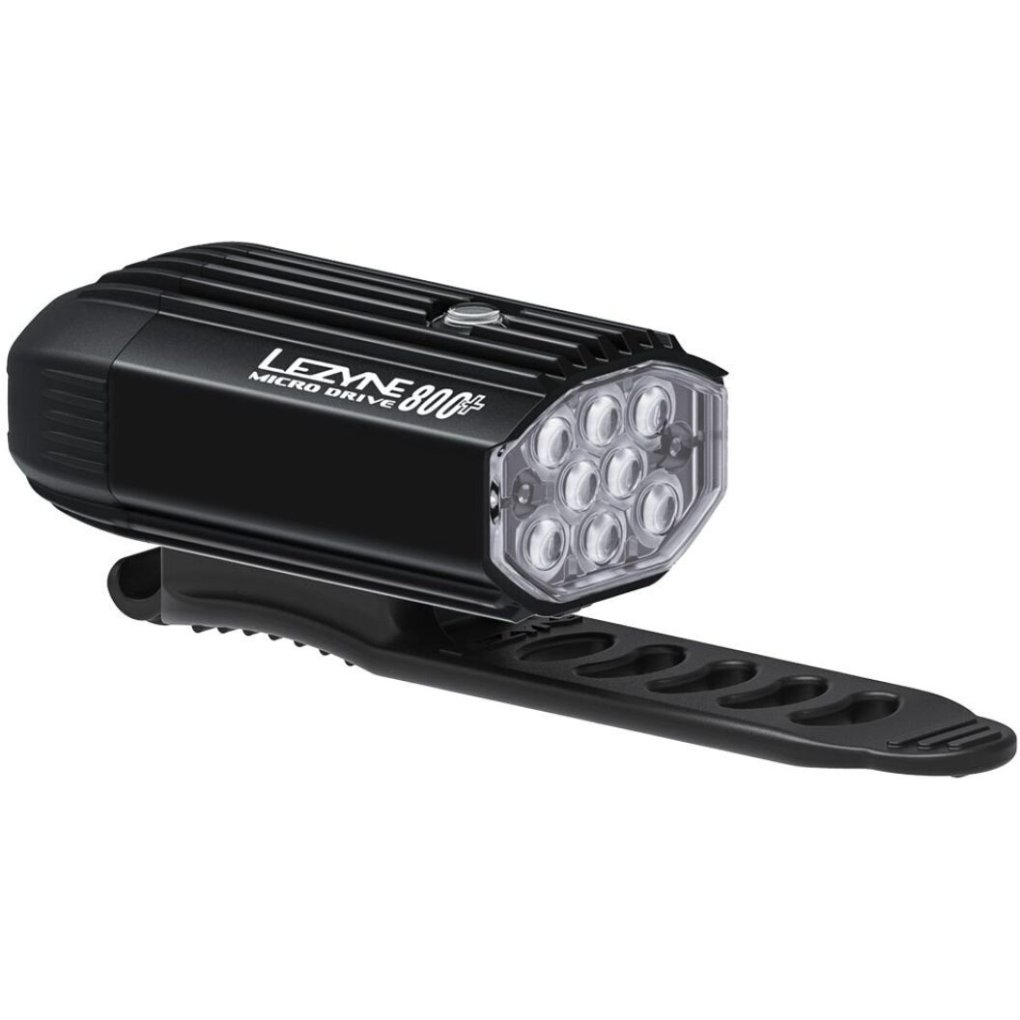 Lezyne Micro Drive 800+ Front Light - w/o StVZO - satin black