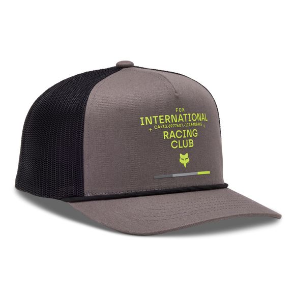 Fox numerical snapback hat cap - blackRef: FX4495