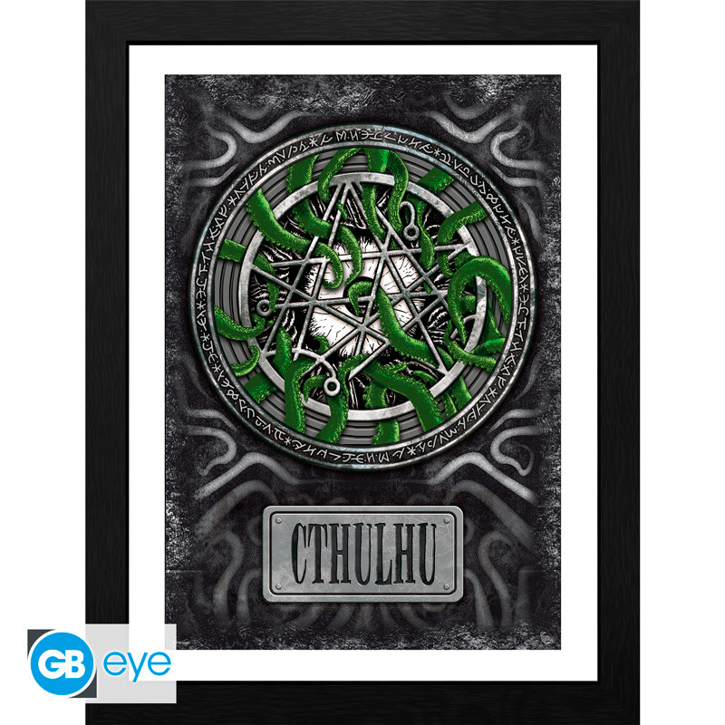 CTHULHU Framed print Necronomicon