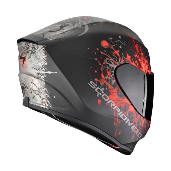 Scorpion Exo EXO-391 Full-Face Helmet - WOLF - Black / OrangeRef: SC1218