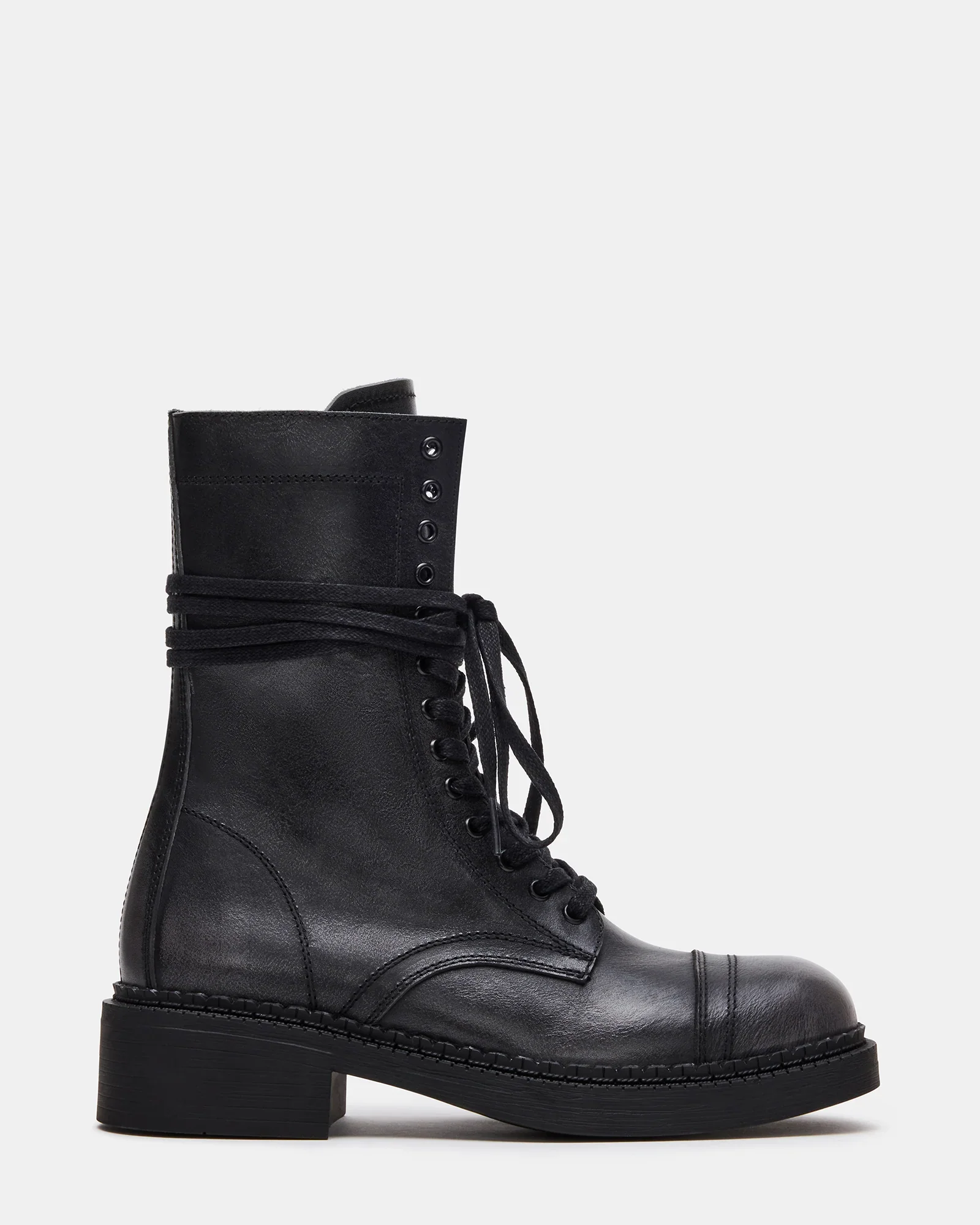 Crimson Black Distressed