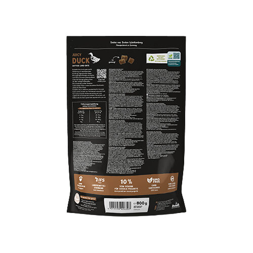 Sanabelle Juicy Cat Snack - Duck - 250 g