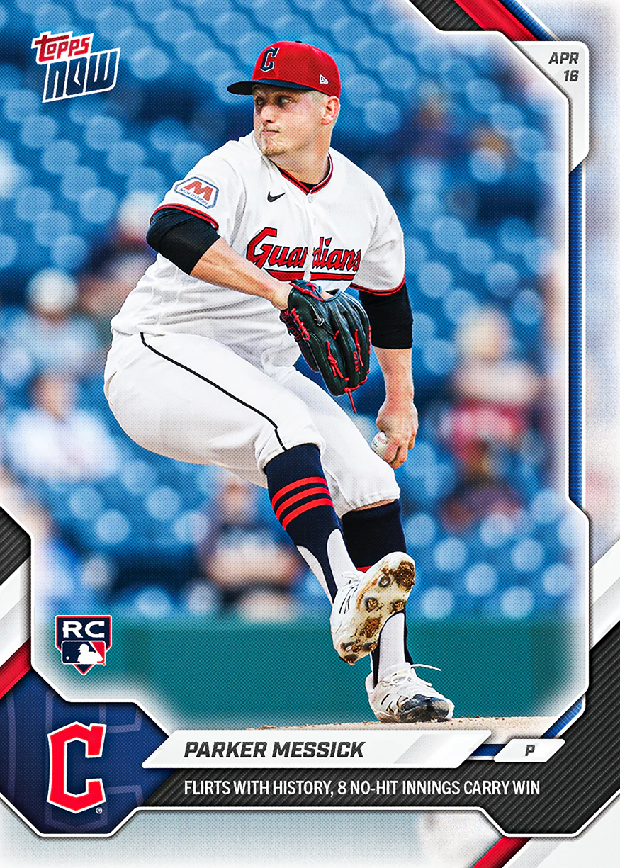 Parker Messick - 2026 MLB Topps NOW® - Card 93 - PR: 920