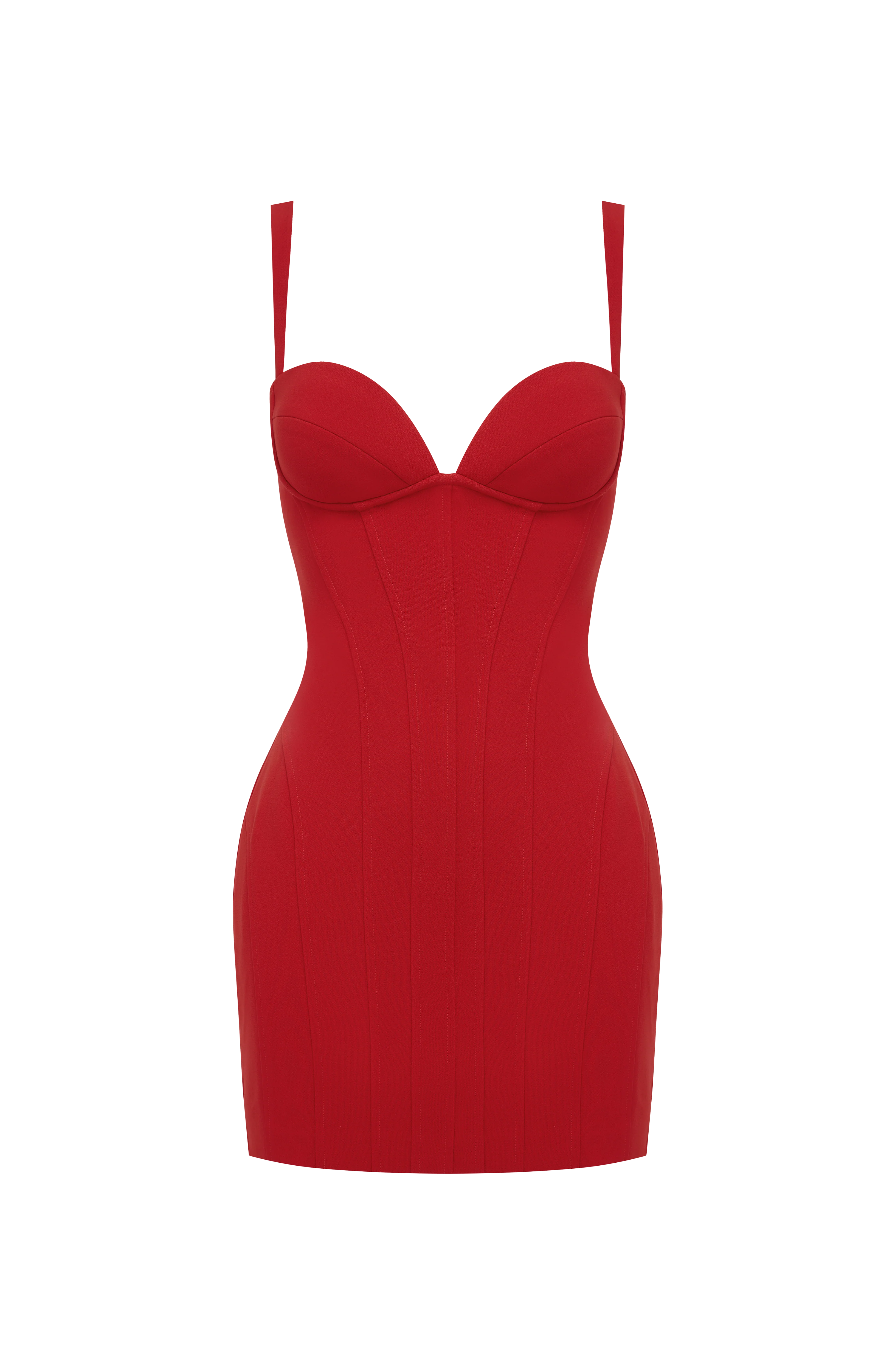 Pareesa Mini Dress - Red