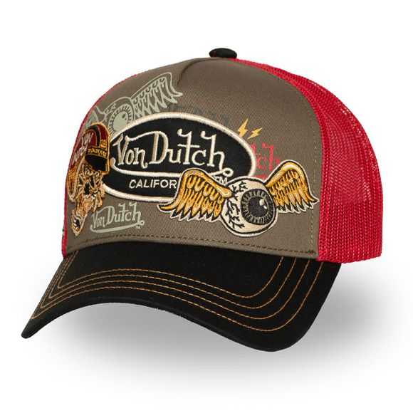 Casquette Von Dutch PATCHES - NoirRef : VDH0312 / VD/1/CT/PATCHES/09-TU