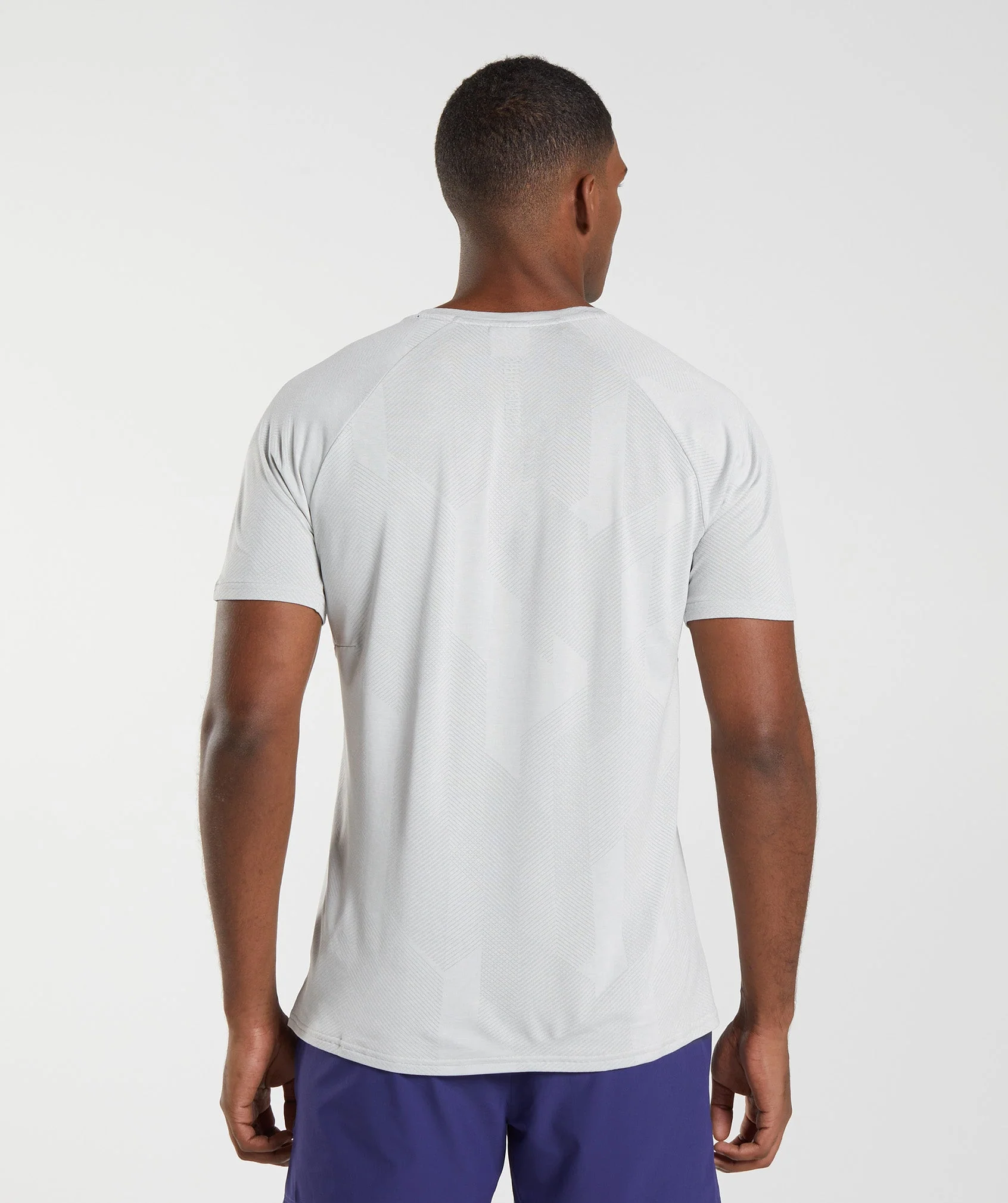 Apex T-Shirt Light Grey/White