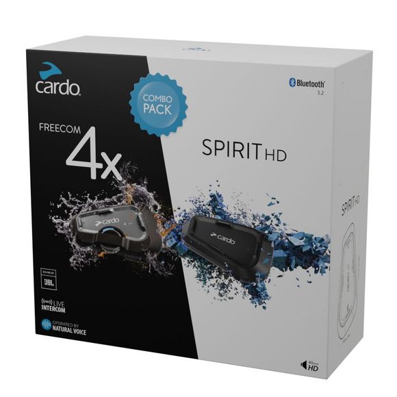 Cardo PACK FREECOM 4X and SPIRIT HD IntercomRef: Cr0091 / Bun00002