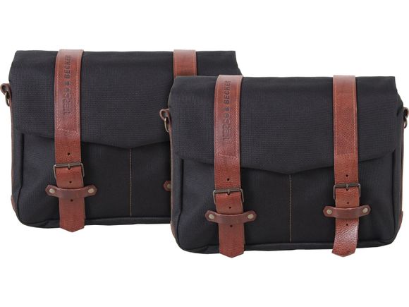 Hepco & Becker Legacy L bag for C-Bow support (pair) - black UniversalRef: Hbe03683A / 6451976 00 01 Ll