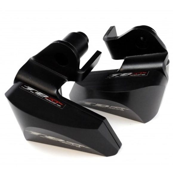 Top Block Frame Sliders KIT PADS - BlackYAMAHA 600 YZF-R6 (RJ11) - 2006 - 2007Ref: tb0089 / rly16